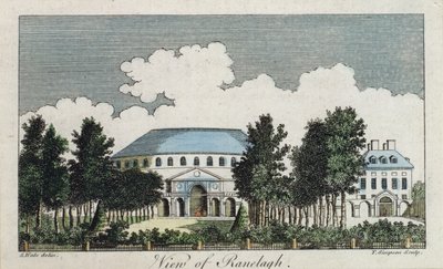 Ansicht von Ranelagh von Samuel Wale